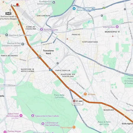 Appio Claudio Metro Linea A Apartman *
